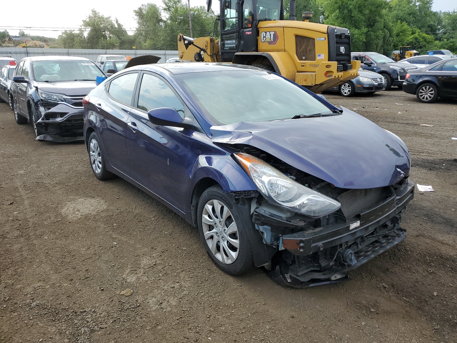 2013 Hyundai Elantra Gls vin: 5NPDH4AE6DH229965