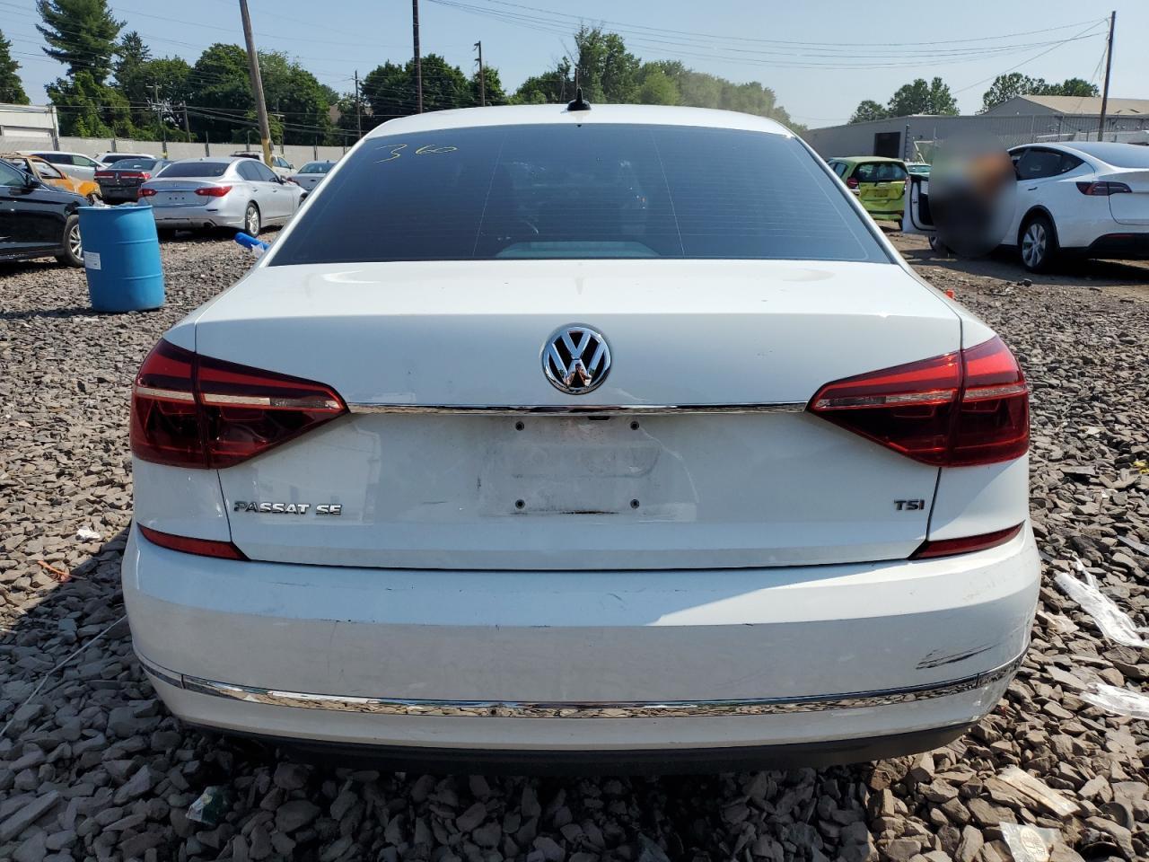 2017 Volkswagen Passat Se VIN: 1VWBT7A36HC007124 Lot: 63161264
