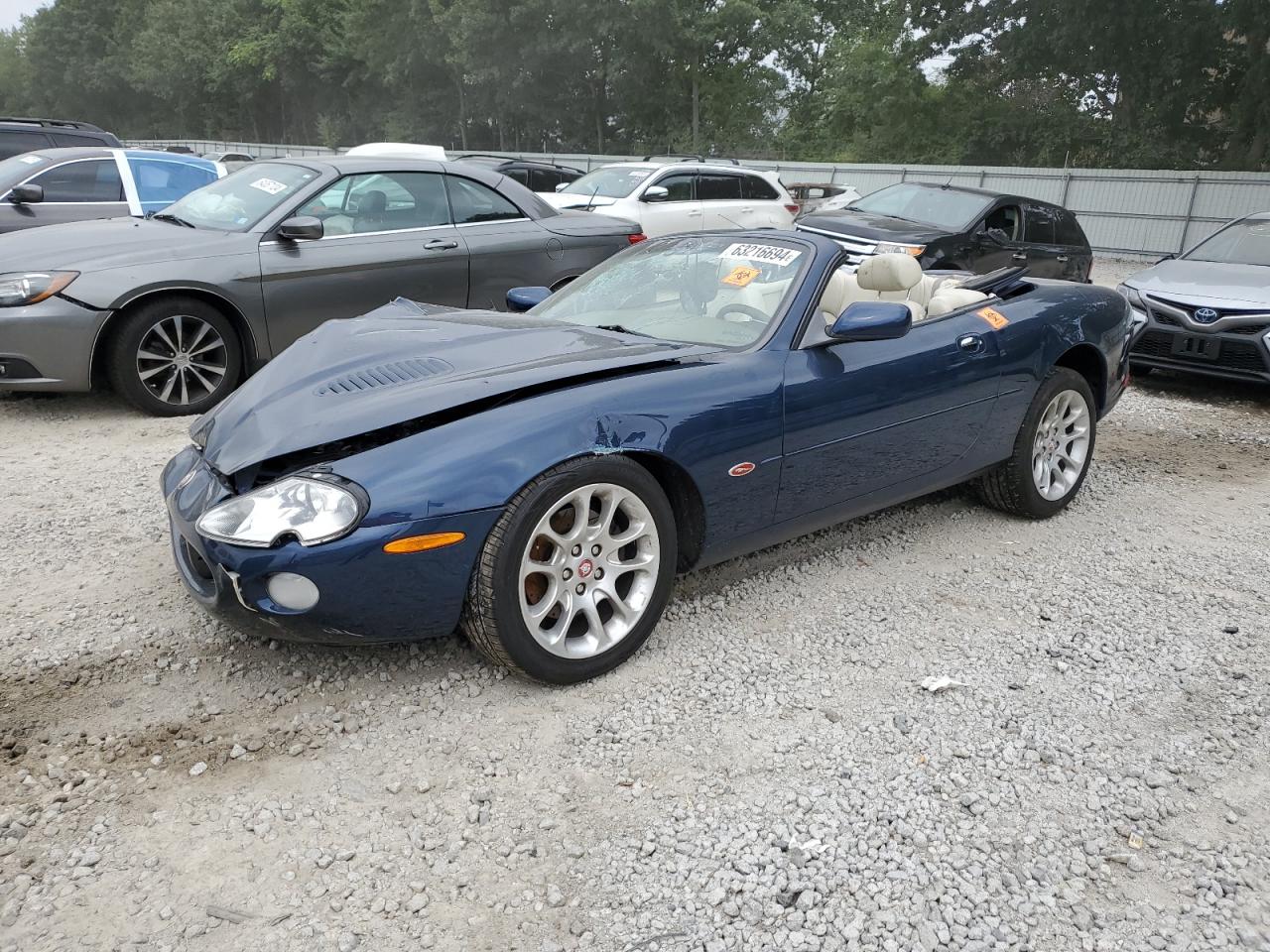 2001 Jaguar Xkr VIN: SAJDA42BX1PA13839 Lot: 63216694