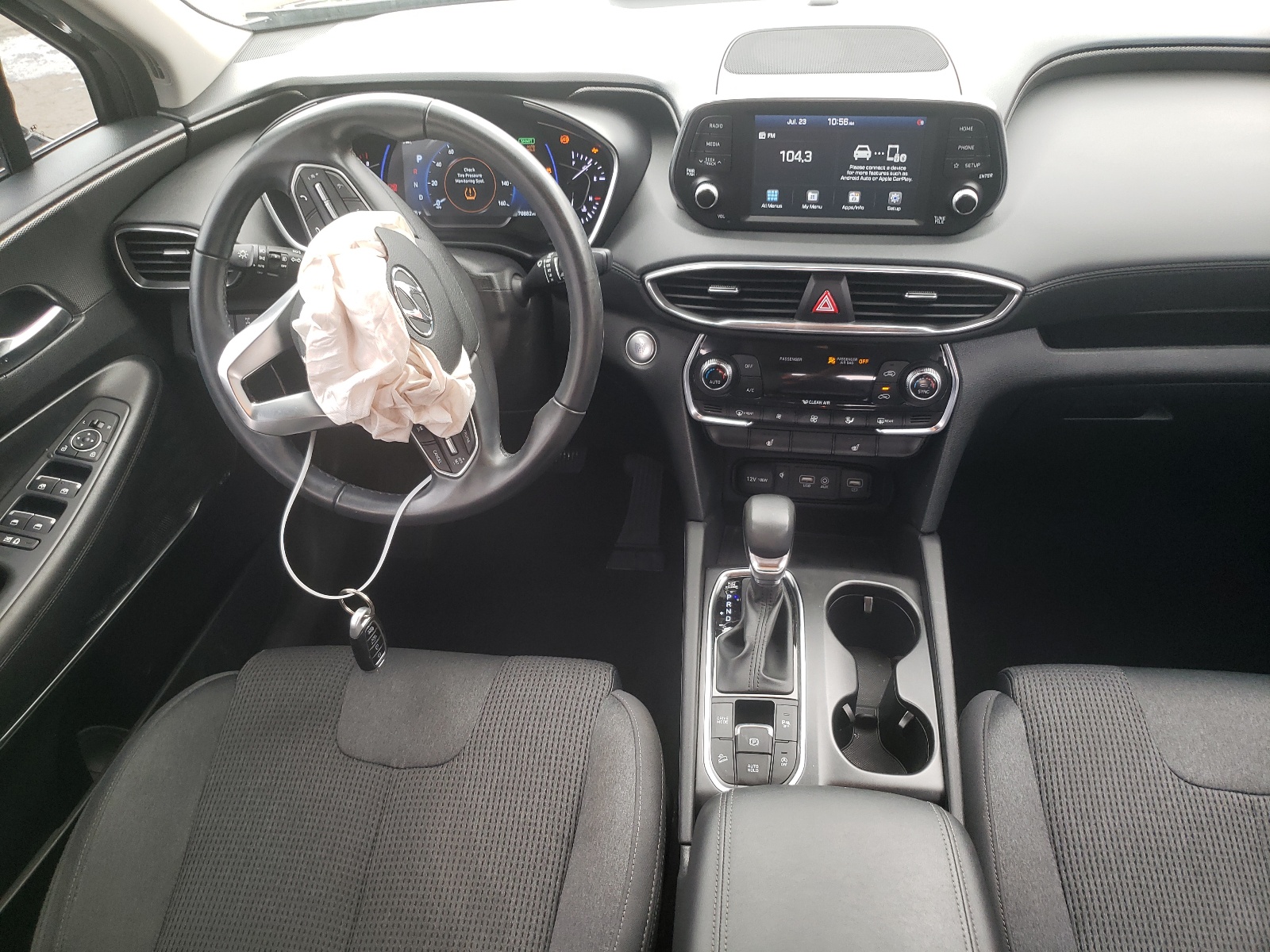 5NMS3CAD5LH279758 2020 Hyundai Santa Fe Sel