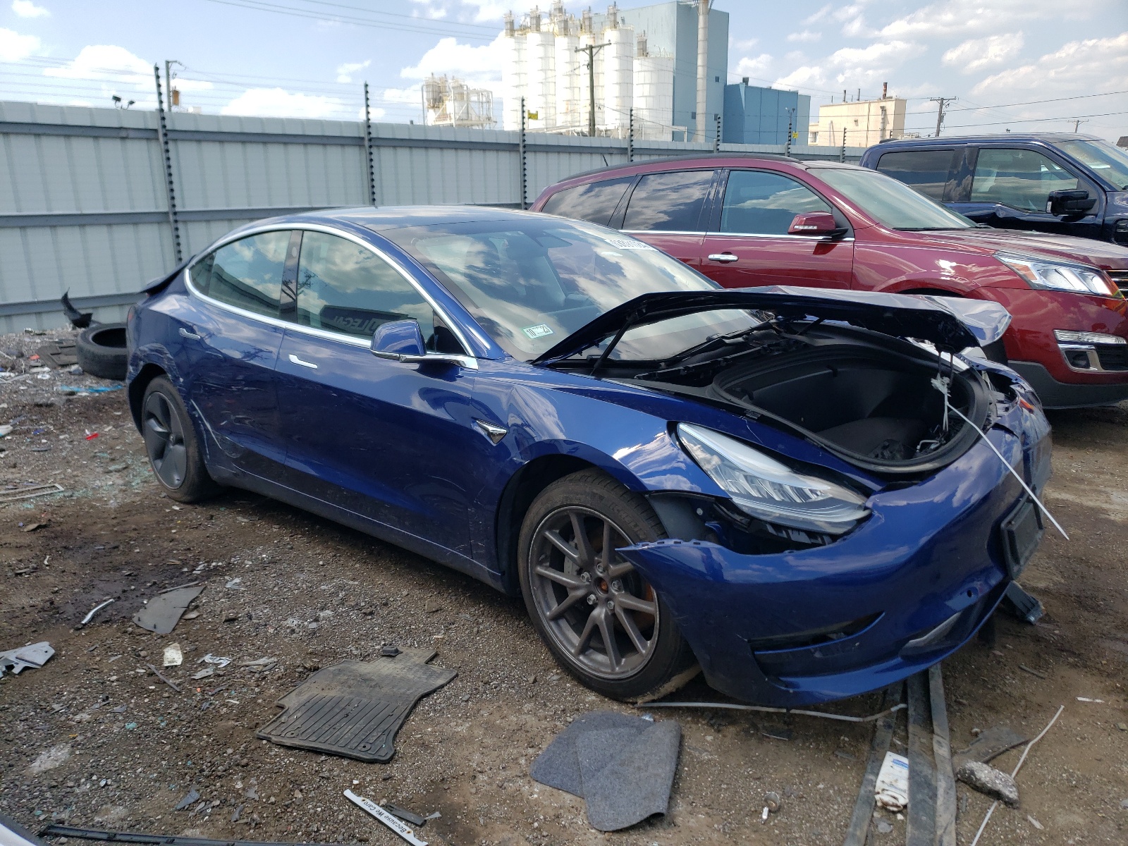 2020 Tesla Model 3 vin: 5YJ3E1EB6LF664520