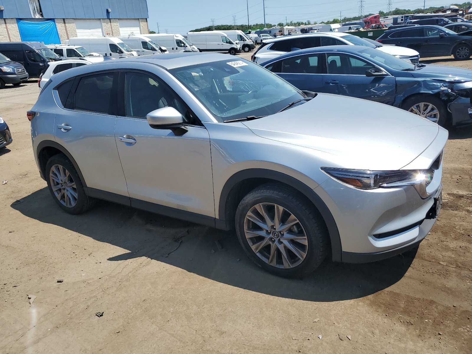 2021 Mazda Cx-5 Grand Touring vin: JM3KFBDM8M1390045