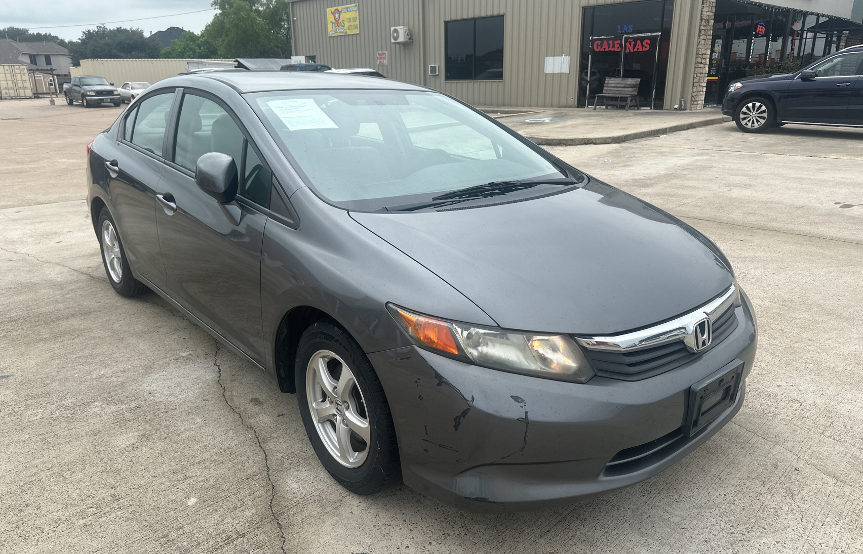 2012 Honda Civic Natural Gas vin: 19XFB5F58CE001266