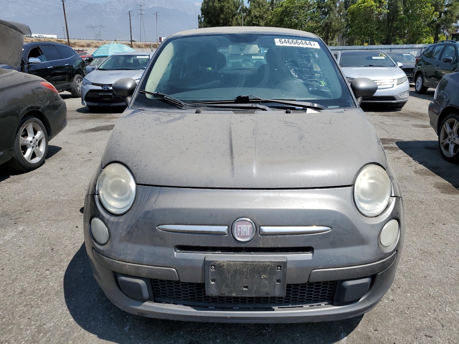 2013 Fiat 500 Pop vin: 3C3CFFAR8DT526305