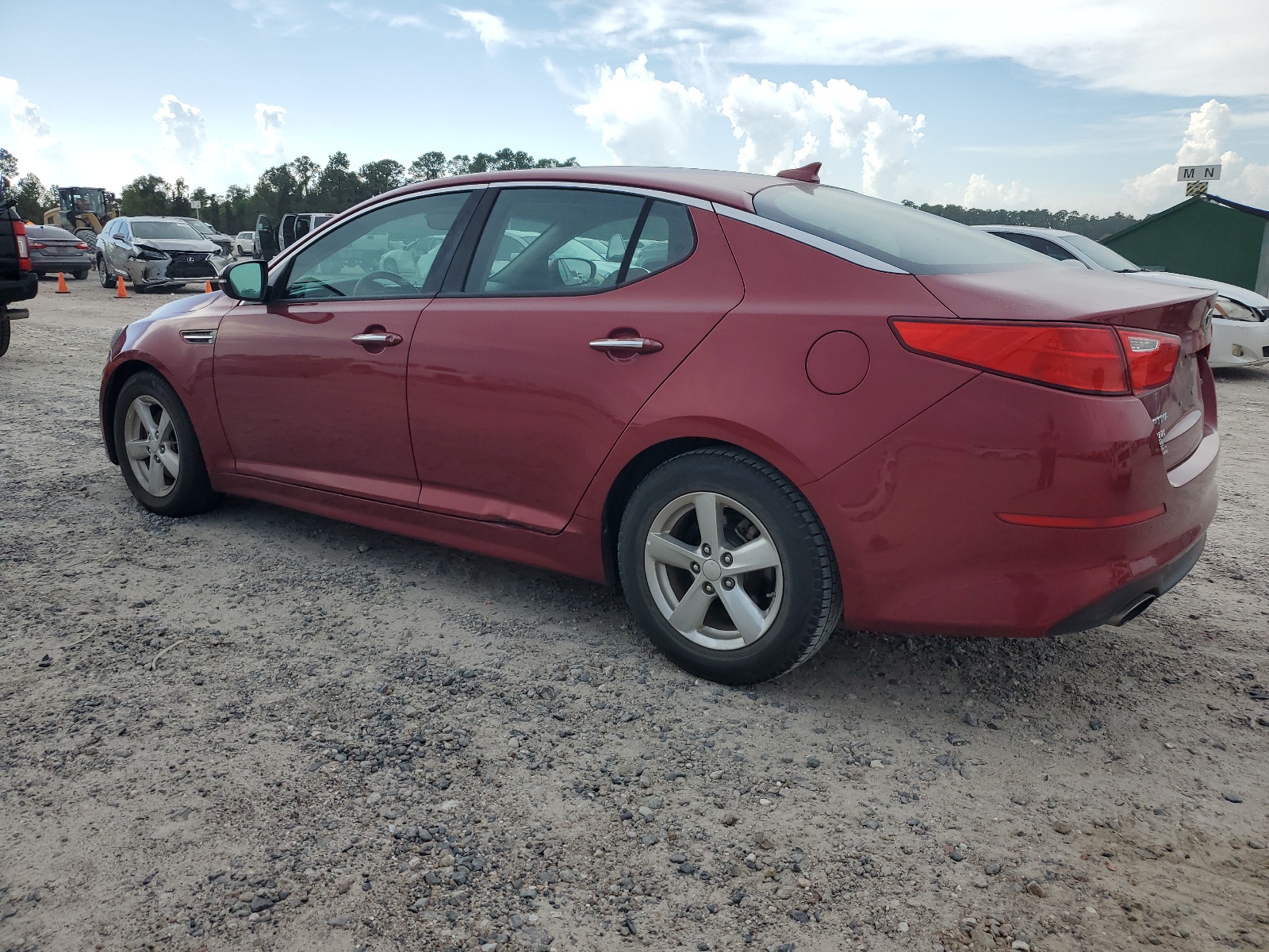 2015 Kia Optima Lx vin: 5XXGM4A77FG505501