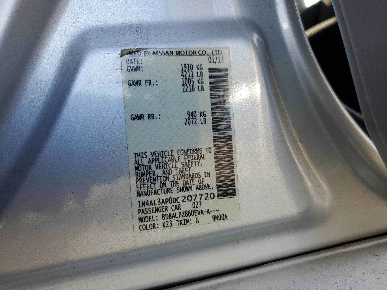 2013 Nissan Altima - Image 12