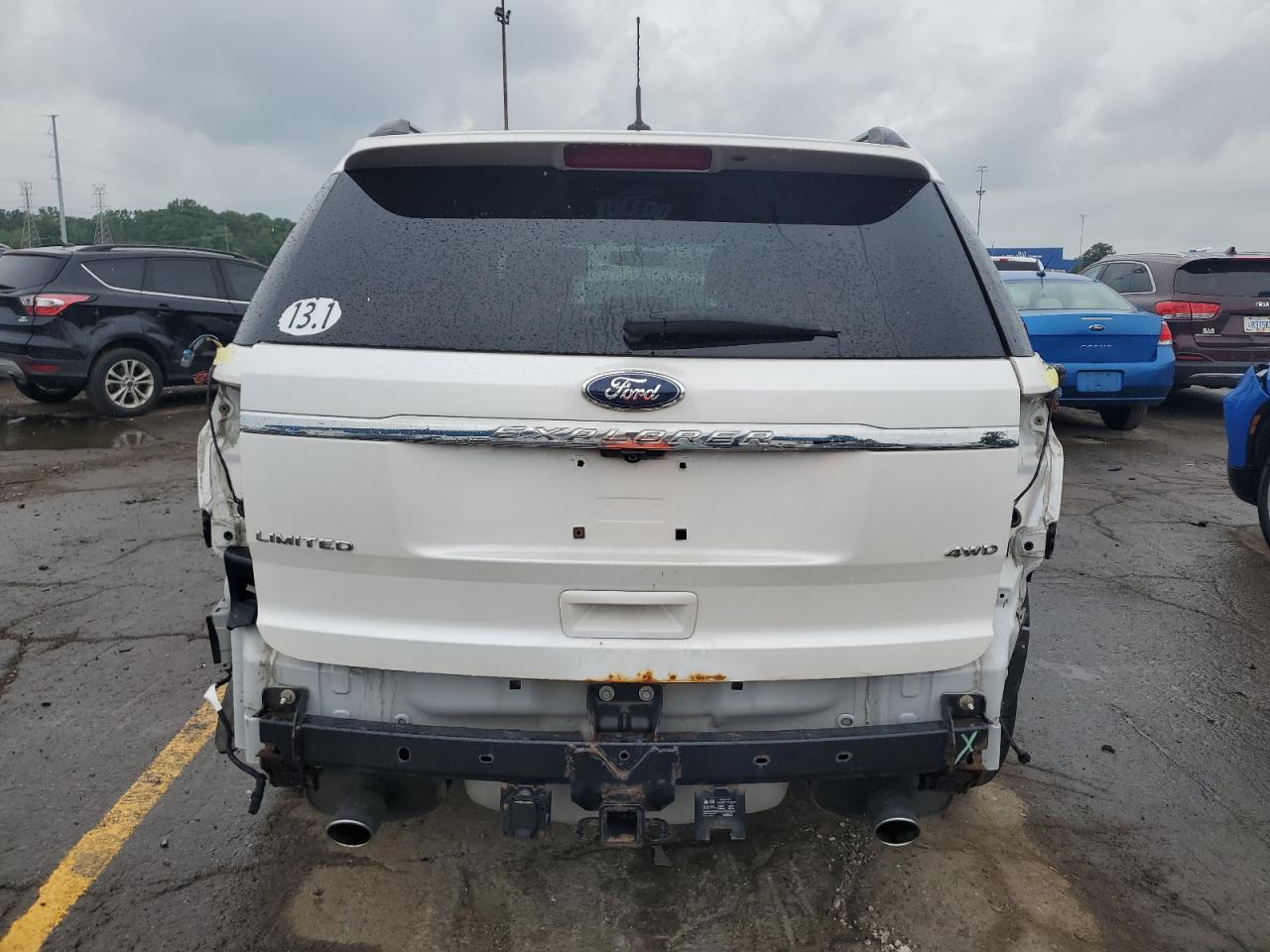 2011 Ford Explorer Limited VIN: 1FMHK8F84BGA95256 Lot: 62528404