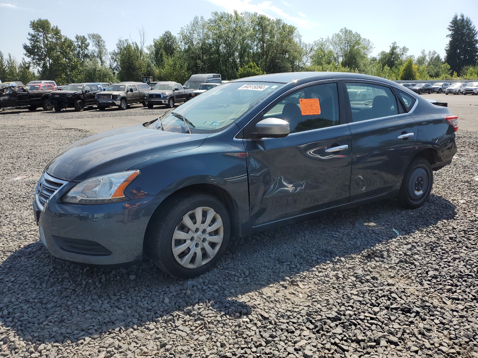 2014 Nissan Sentra S vin: 3N1AB7AP4EL660056