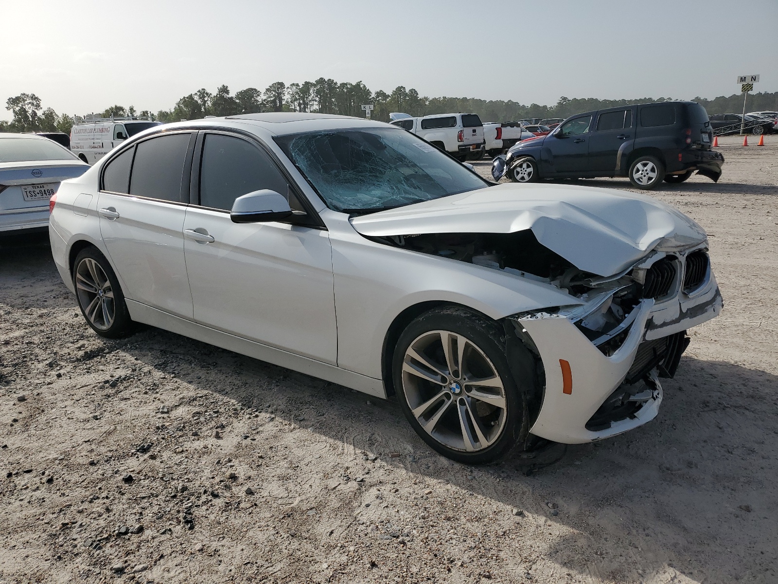 2016 BMW 328 I Sulev vin: WBA8E9C55GK648977