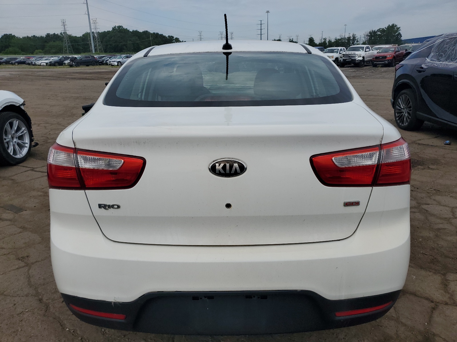 KNADM4A36D6188027 2013 Kia Rio Lx