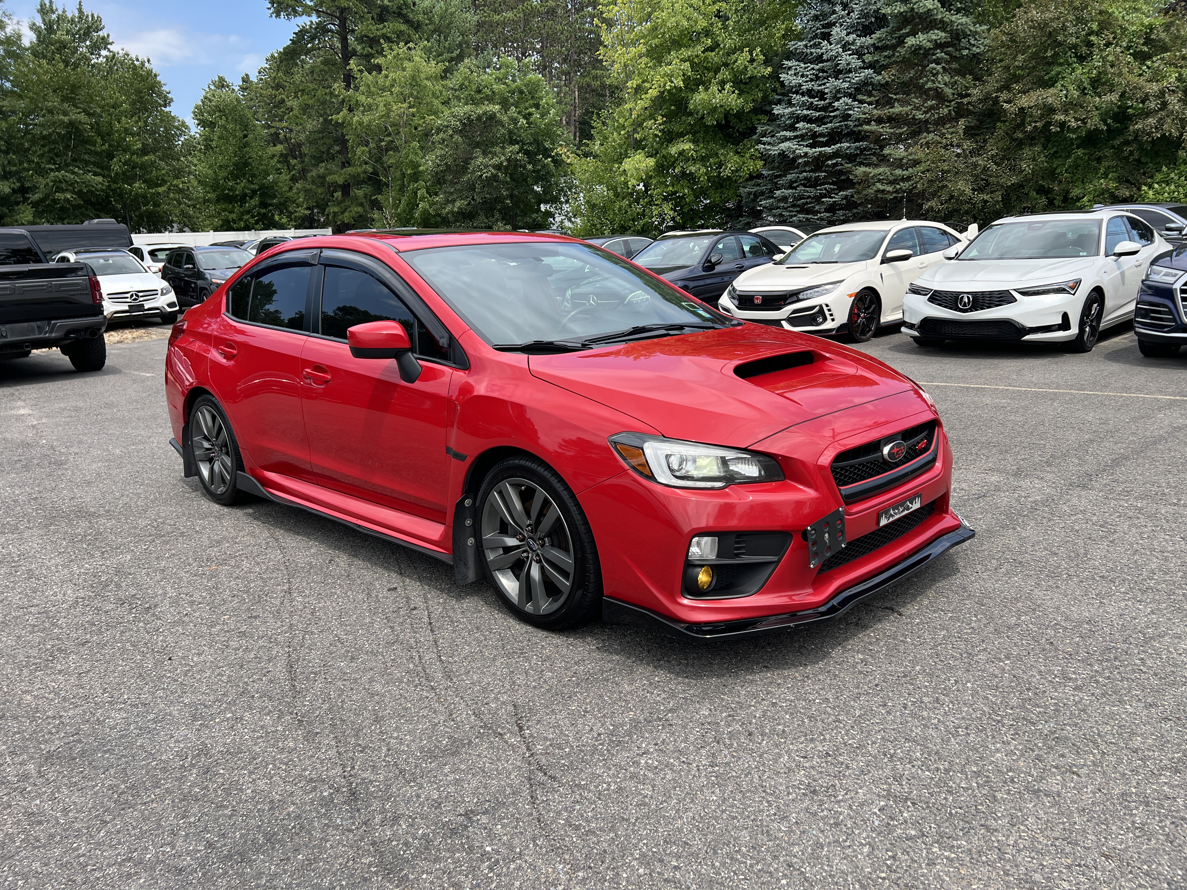 2016 Subaru Wrx Limited vin: JF1VA1J62G9830521