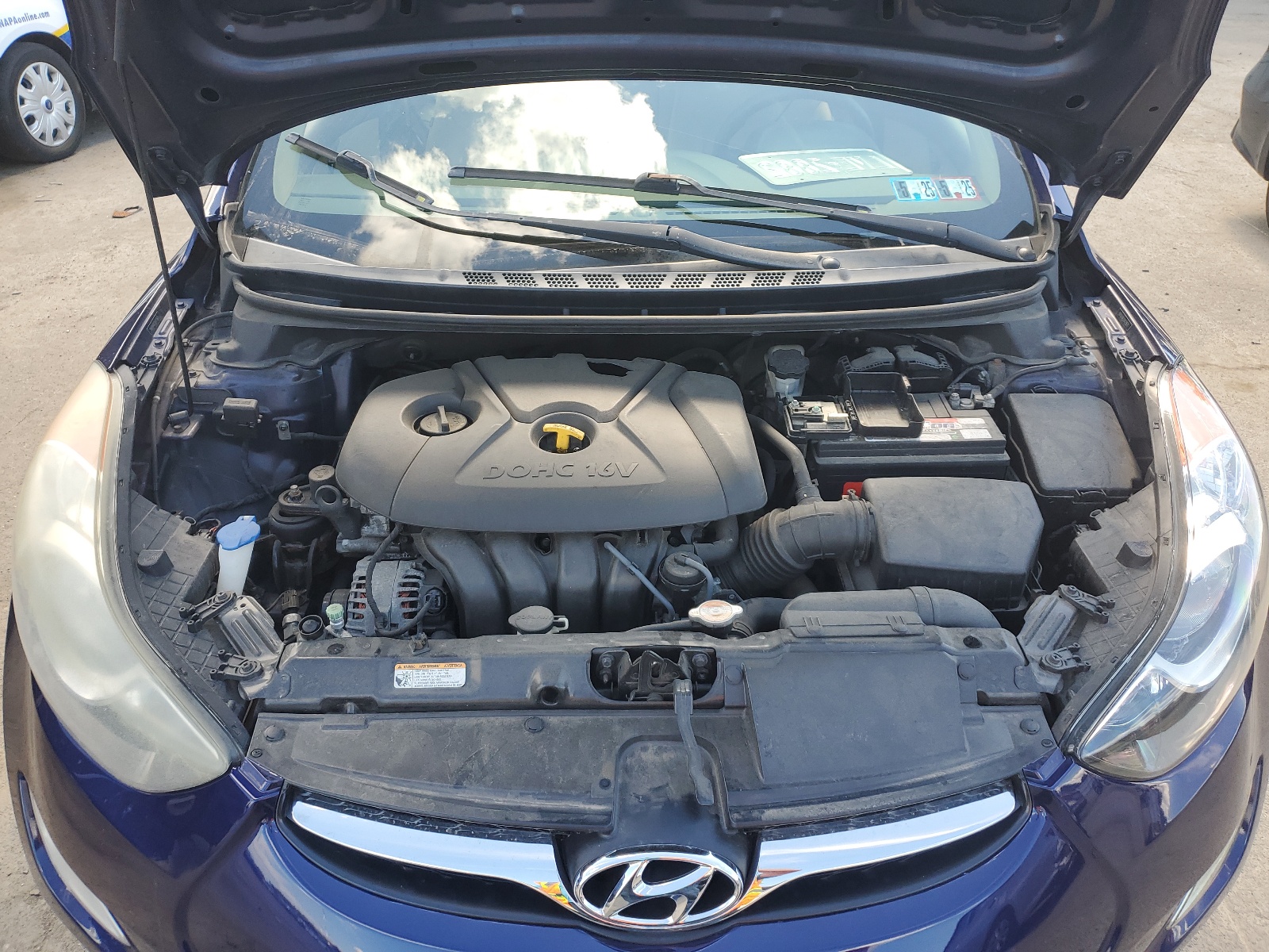 5NPDH4AE2DH175631 2013 Hyundai Elantra Gls