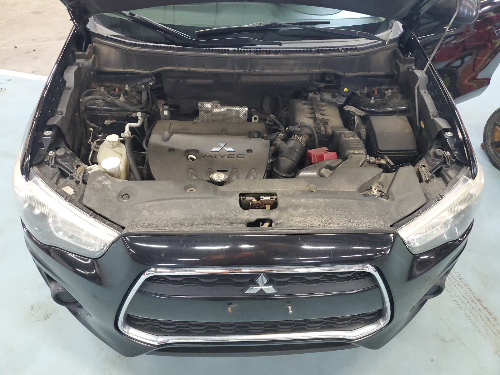 2015 Mitsubishi Outlander Sport Es vin: 4A4AR3AU3FE048660