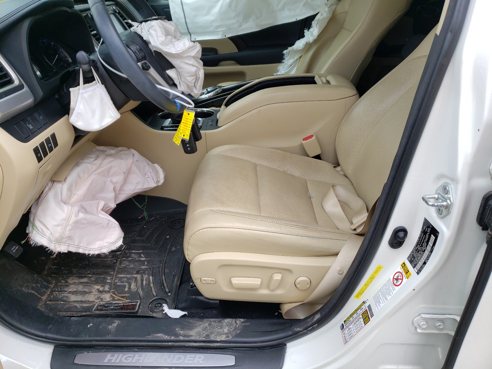 5TDYKRFH5GS143774 2016 Toyota Highlander Limited