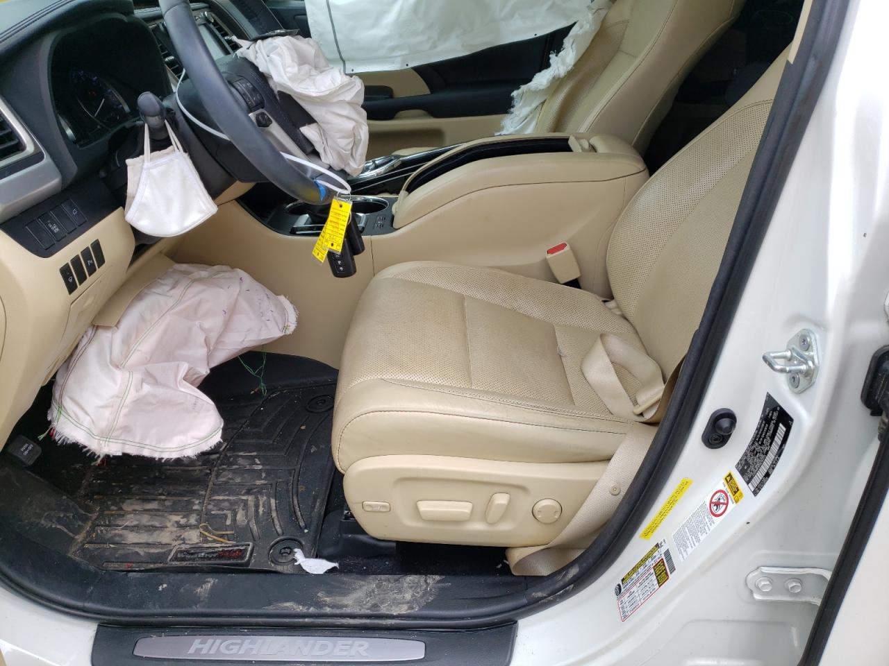 2016 Toyota Highlander Limited VIN: 5TDYKRFH5GS143774 Lot: 64866764