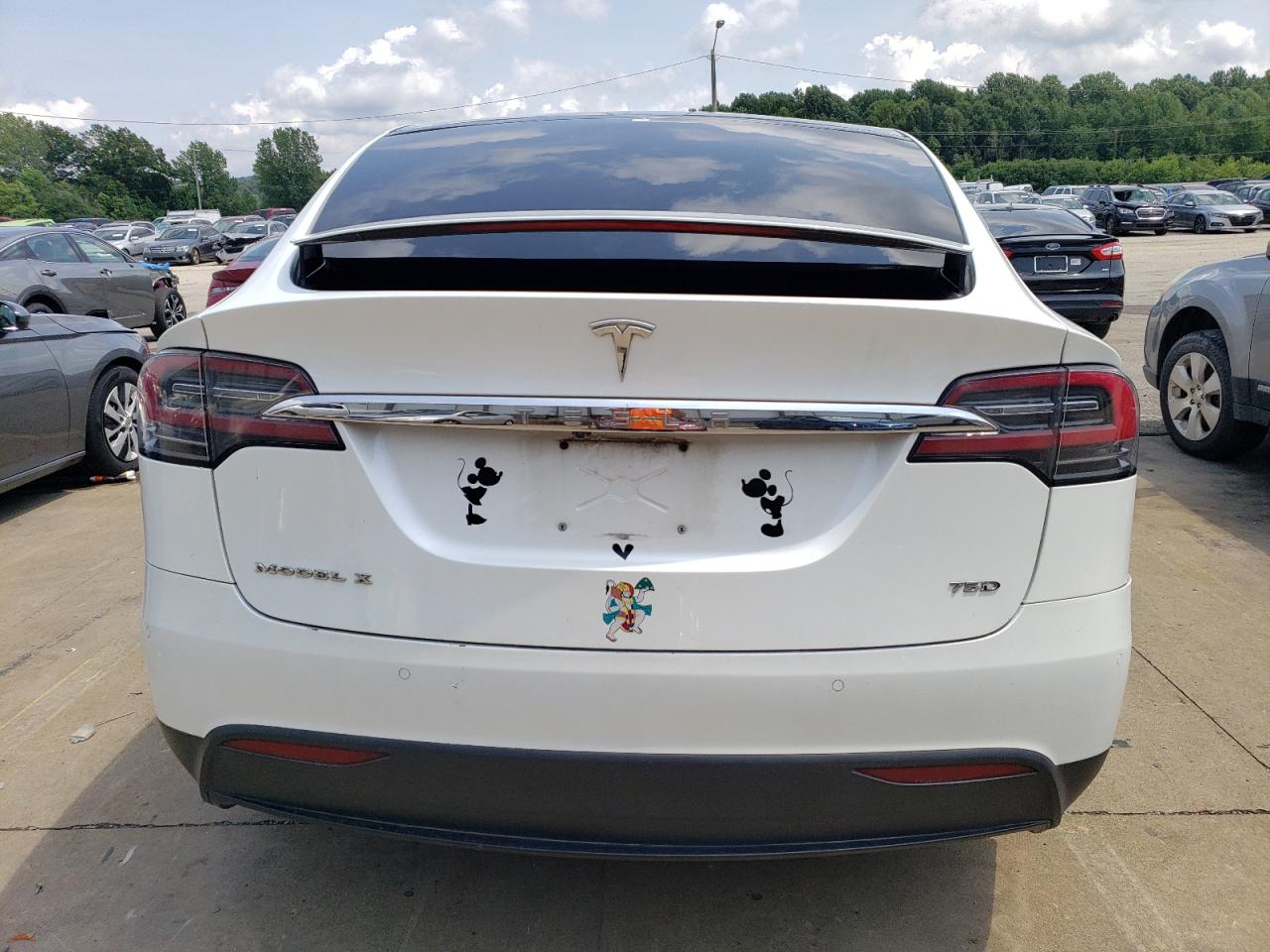 2017 Tesla Model X VIN: 5YJXCDE23HF060908 Lot: 62567634