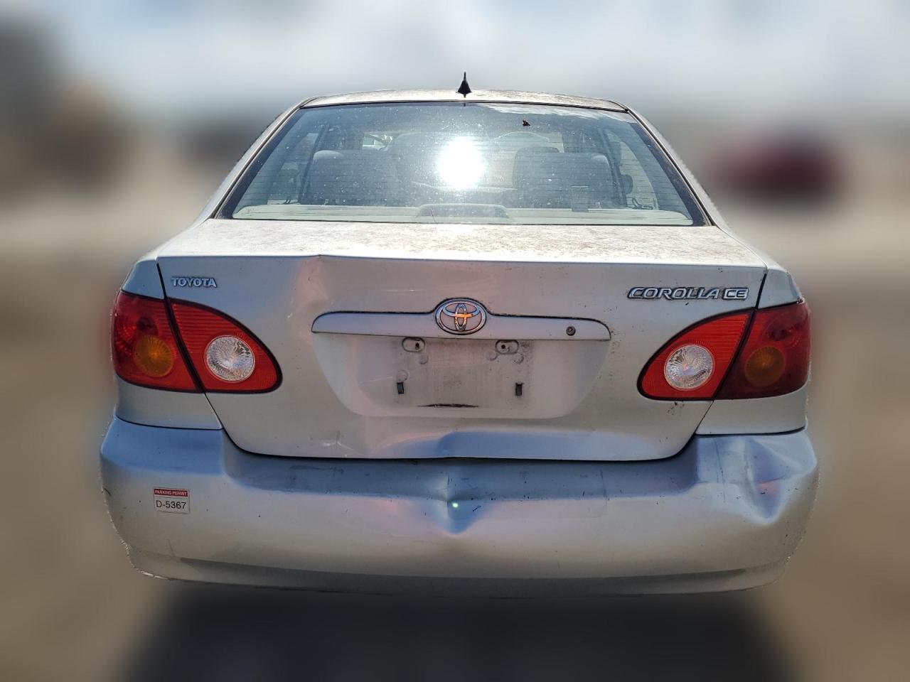 2003 Toyota Corolla Ce VIN: 1NXBR32EX3Z156323 Lot: 65757354