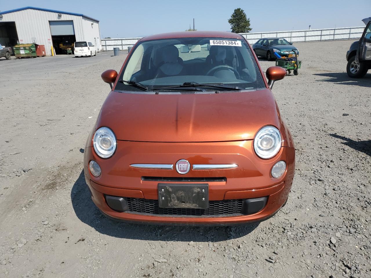2012 Fiat 500 Pop VIN: 3C3CFFAR8CT380535 Lot: 65051384