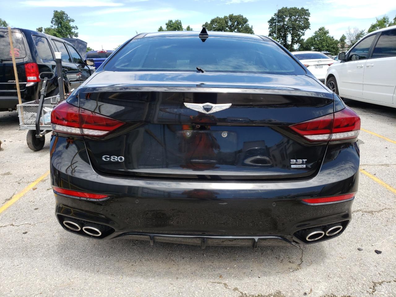 2018 Genesis G80 Sport VIN: KMHGN4JB8JU252981 Lot: 61566454