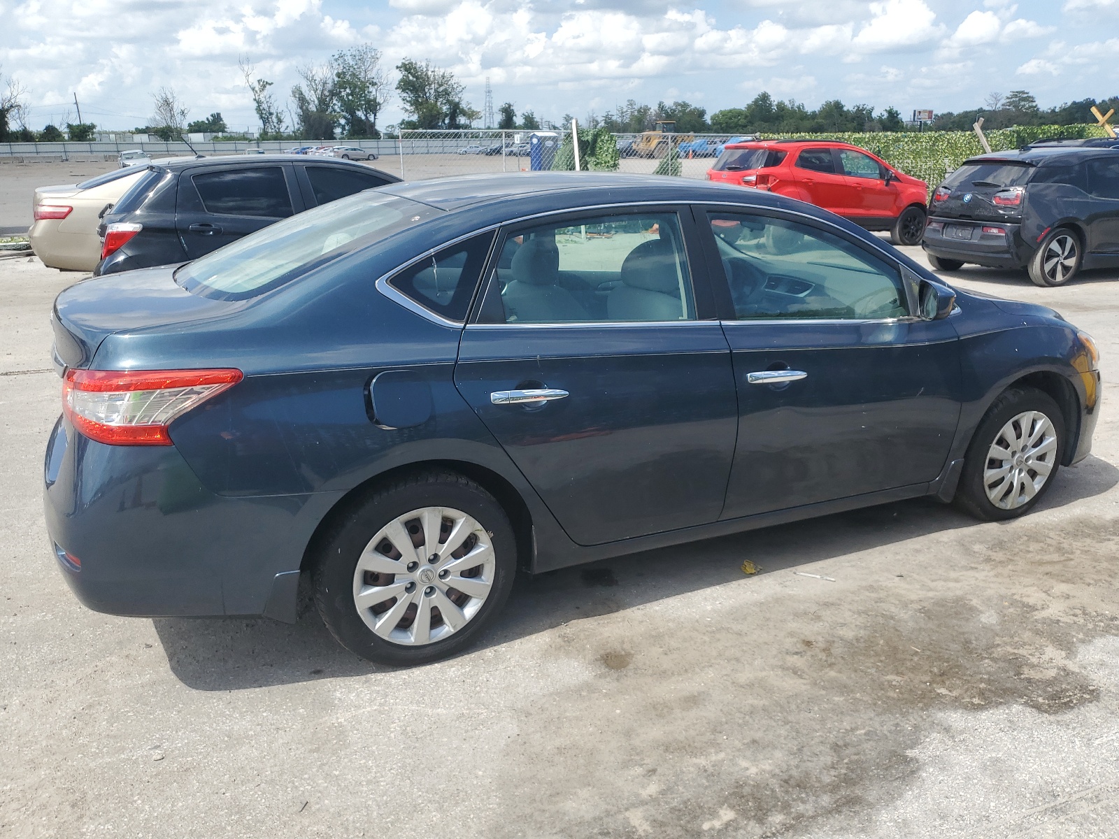 2014 Nissan Sentra S vin: 3N1AB7AP5EL637711