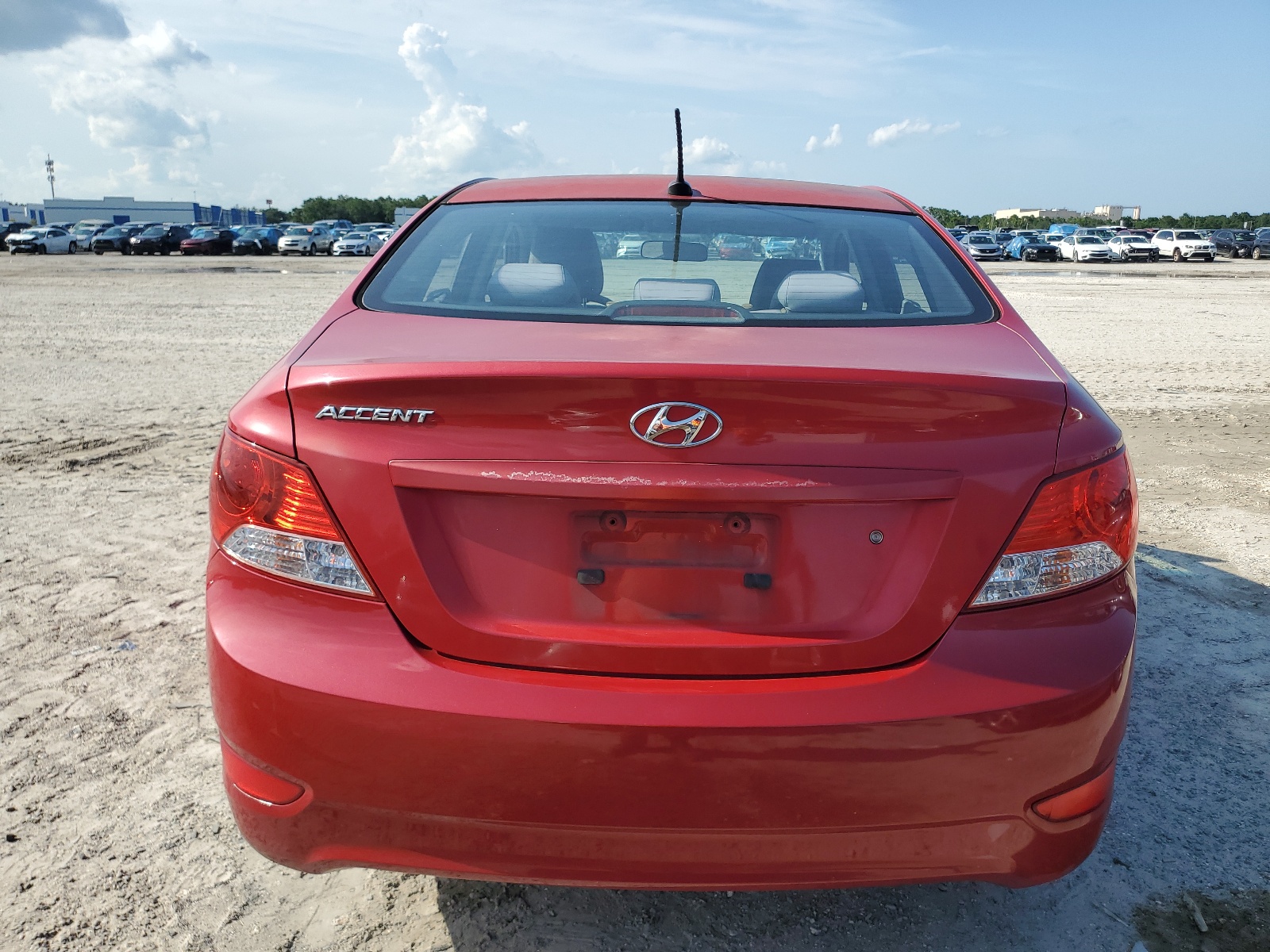 KMHCT4AE0EU590718 2014 Hyundai Accent Gls