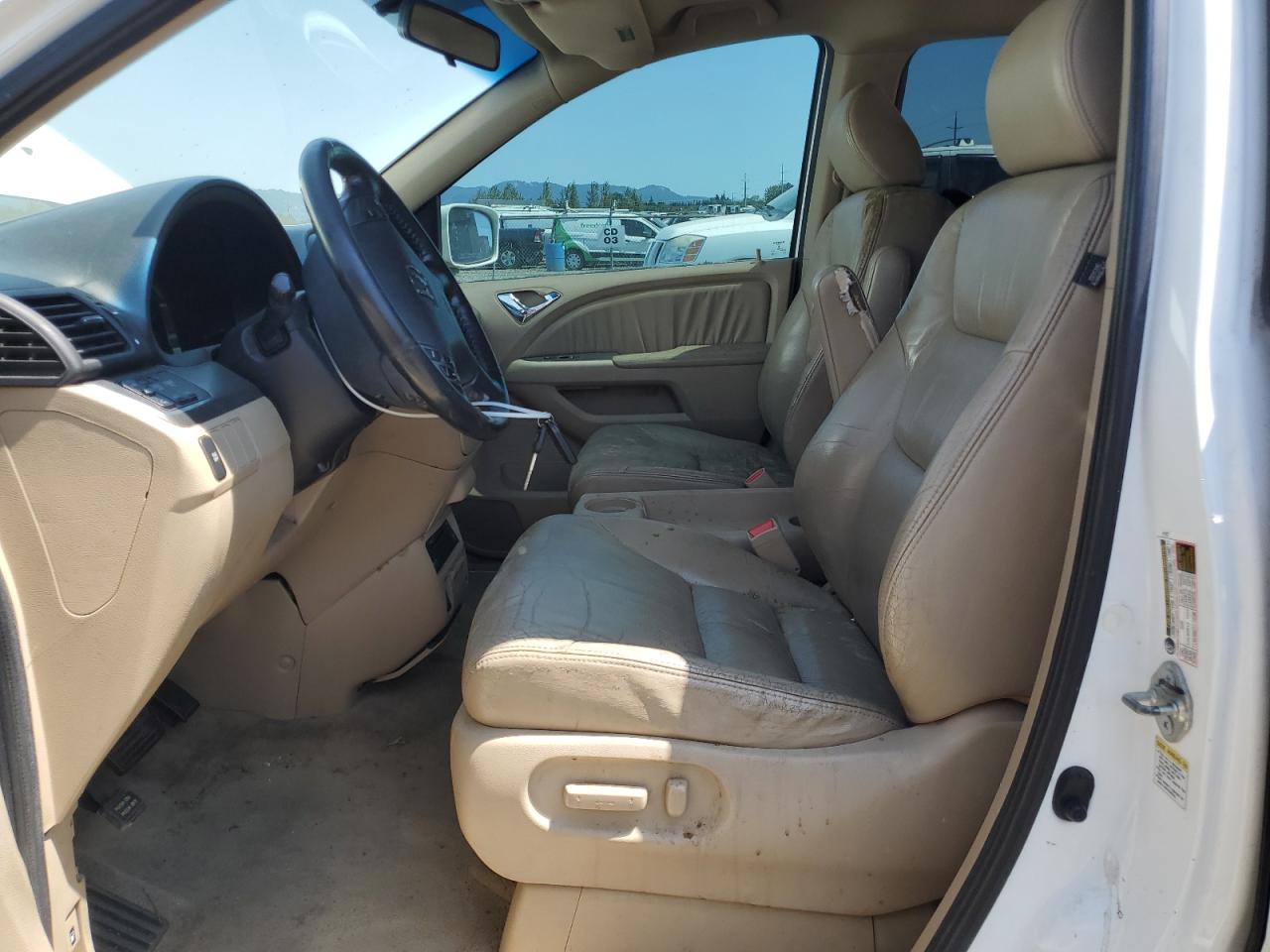 2007 Honda Odyssey Exl VIN: 5FNRL38707B421522 Lot: 63563274