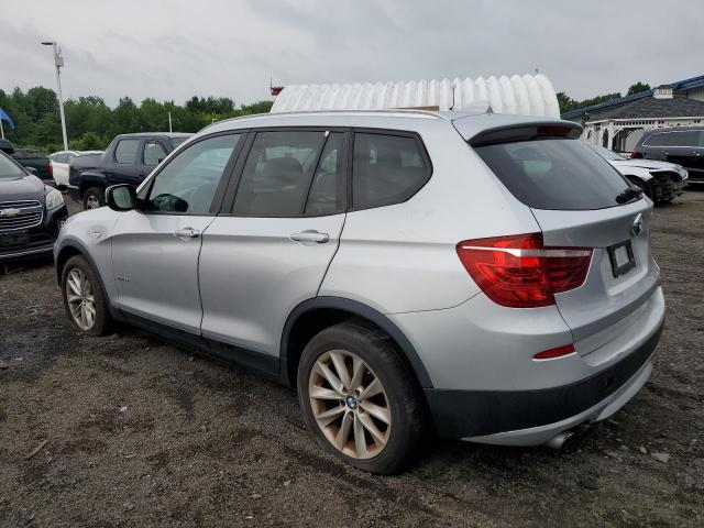 Паркетники BMW X3 2013 Серебристый