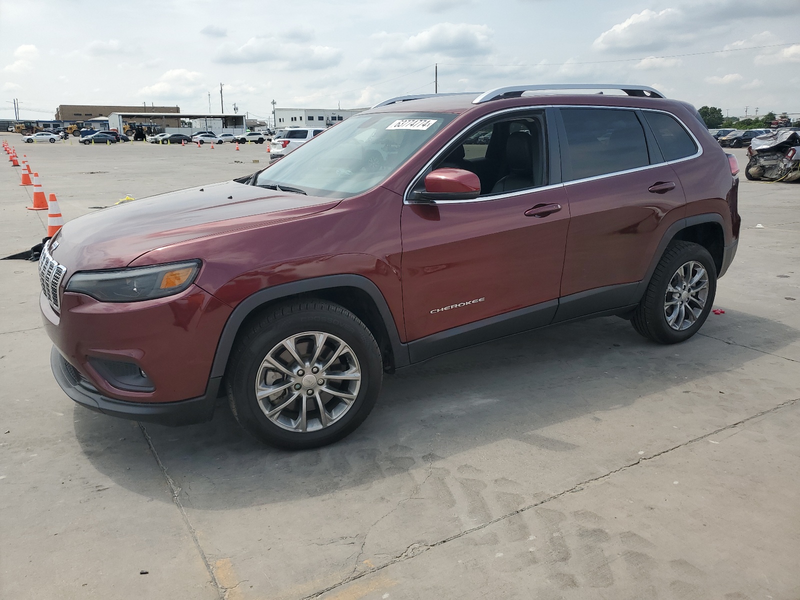 2020 Jeep Cherokee Latitude Plus vin: 1C4PJLLB2LD511684