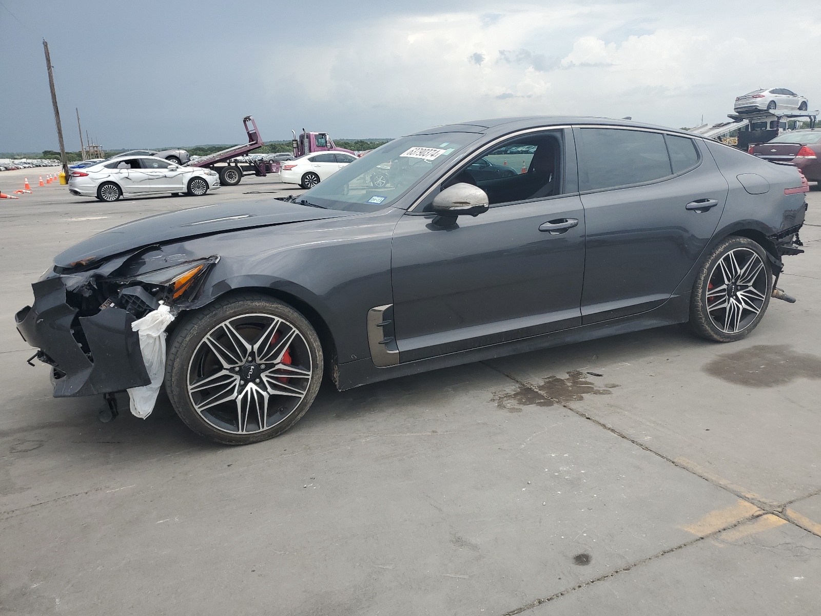 2022 Kia Stinger Gt2 vin: KNAE55LC1N6117551