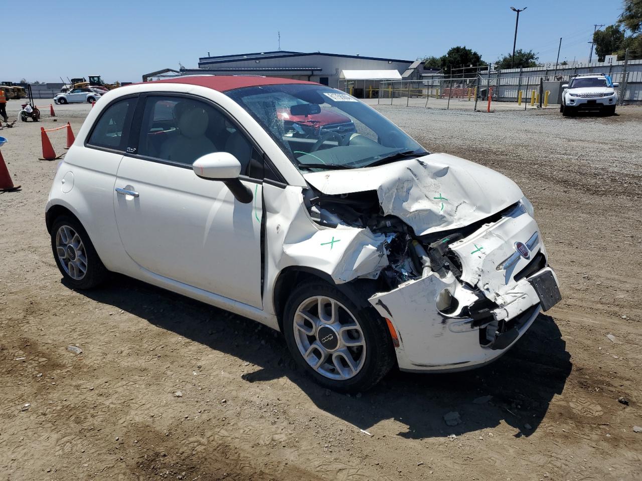 2013 Fiat 500 Pop VIN: 3C3CFFDR1DT749443 Lot: 61756904