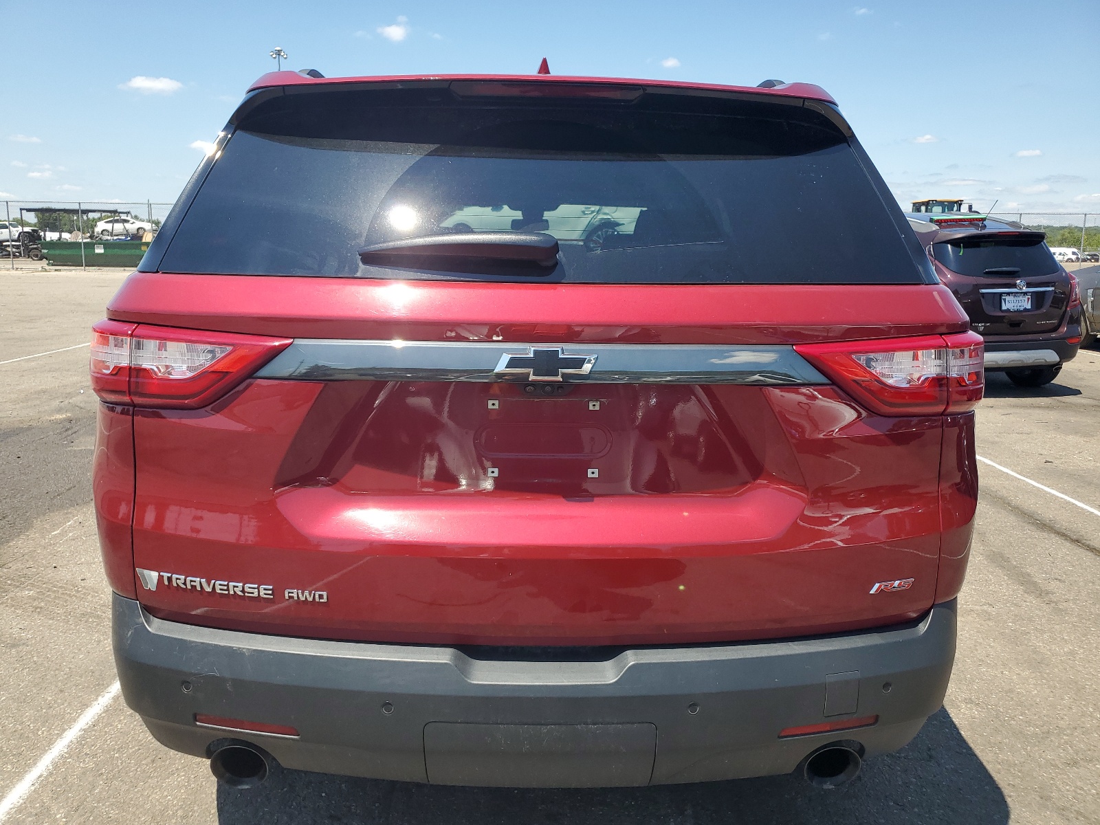 1GNEVJKW2MJ113647 2021 Chevrolet Traverse Rs