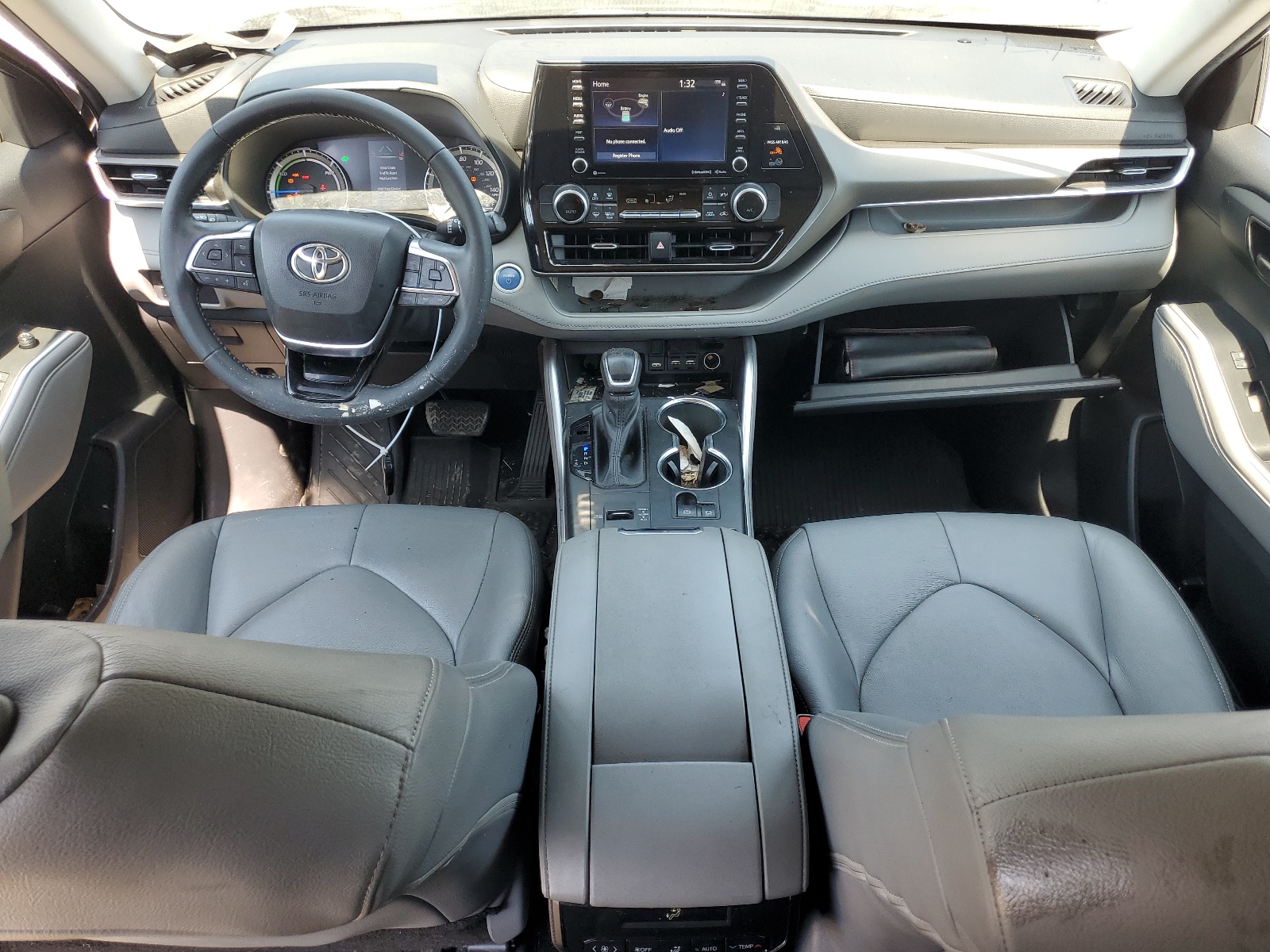 5TDBBRCH9MS536523 2021 Toyota Highlander Hybrid Le