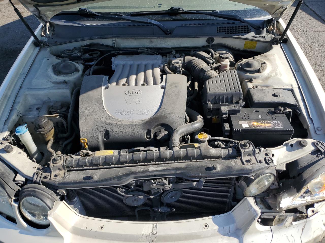 2003 Kia Optima Lx VIN: KNAGD128935227087 Lot: 62910744