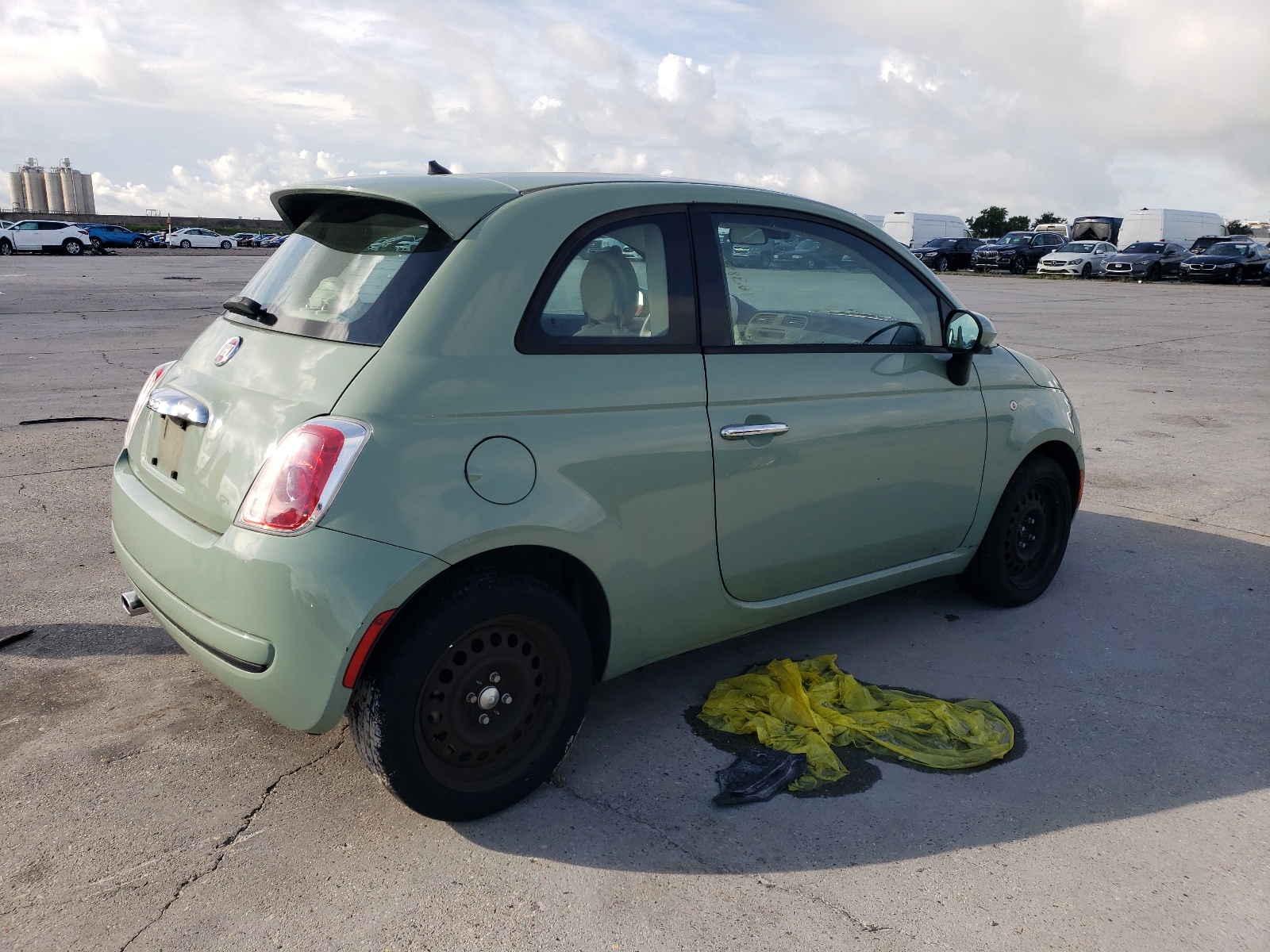 2015 Fiat 500 Pop vin: 3C3CFFAR0FT537091