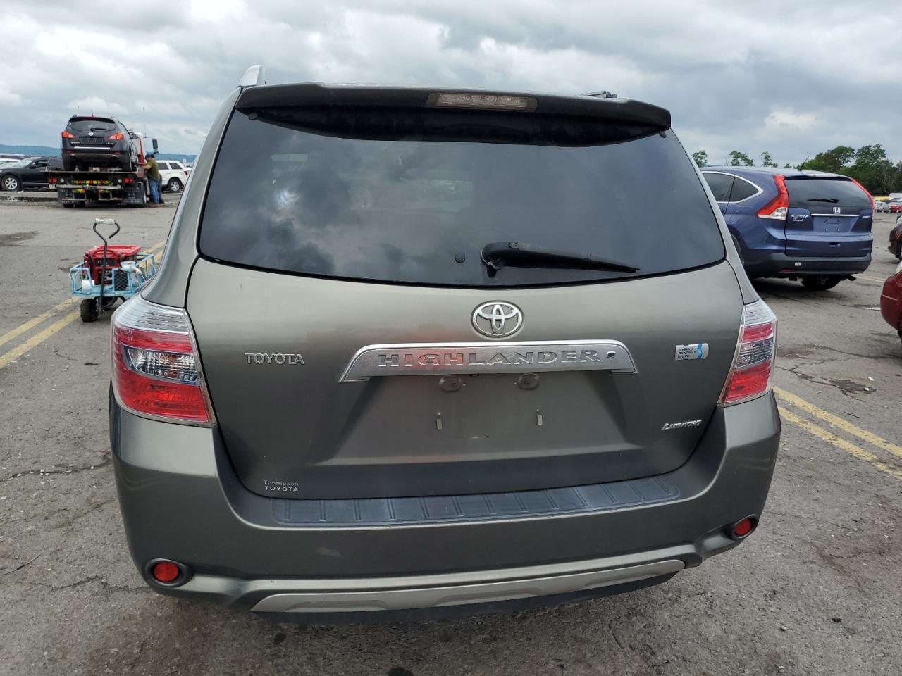 2008 Toyota Highlander Hybrid Limited VIN: JTEEW44A082025278 Lot: 63973714