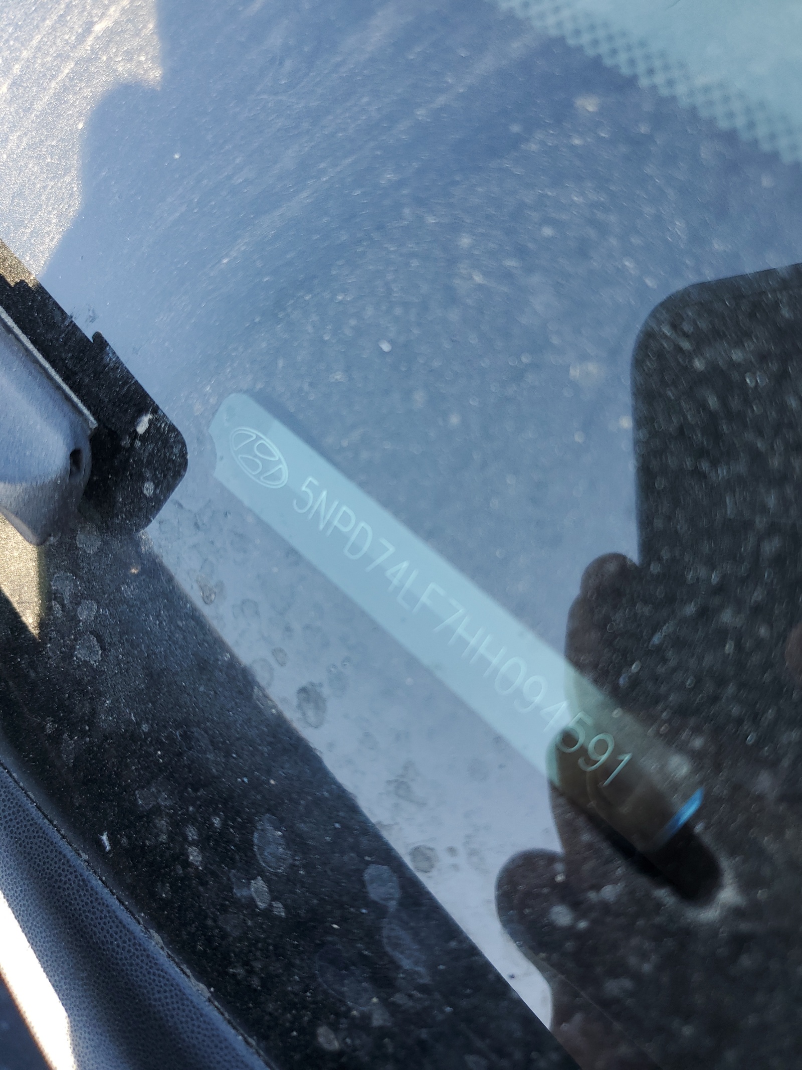 5NPD74LF7HH094591 2017 Hyundai Elantra Se