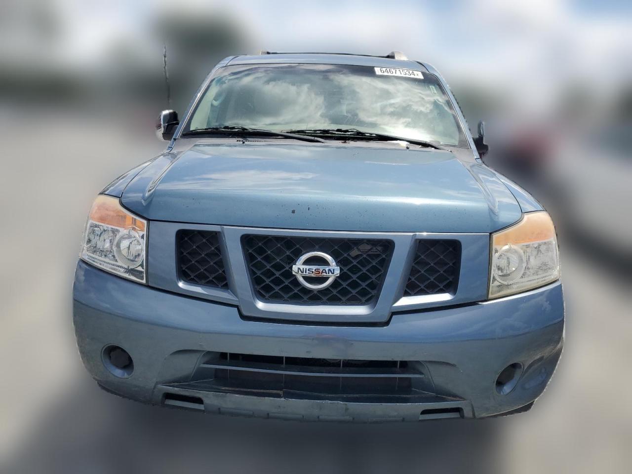 2011 Nissan Armada Sv VIN: 5N1BA0ND1BN609701 Lot: 64671534