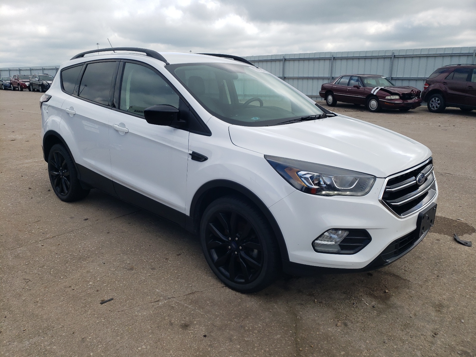 2018 Ford Escape Se vin: 1FMCU0GD9JUD48167