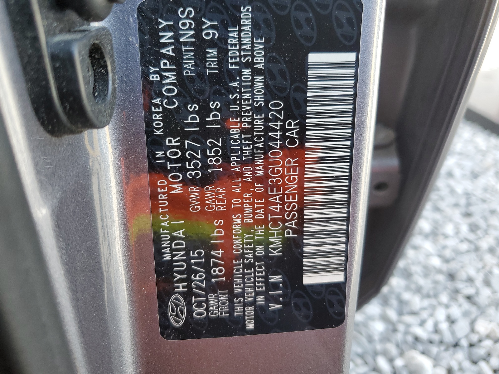 KMHCT4AE3GU044420 2016 Hyundai Accent Se