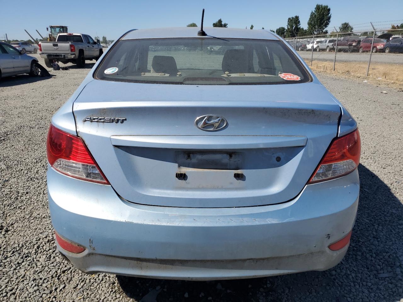 2013 Hyundai Accent Gls VIN: KMHCT4AE0DU480508 Lot: 62241984