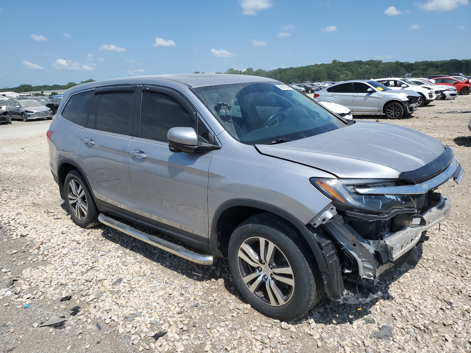 2017 Honda Pilot Exl vin: 5FNYF6H53HB034483