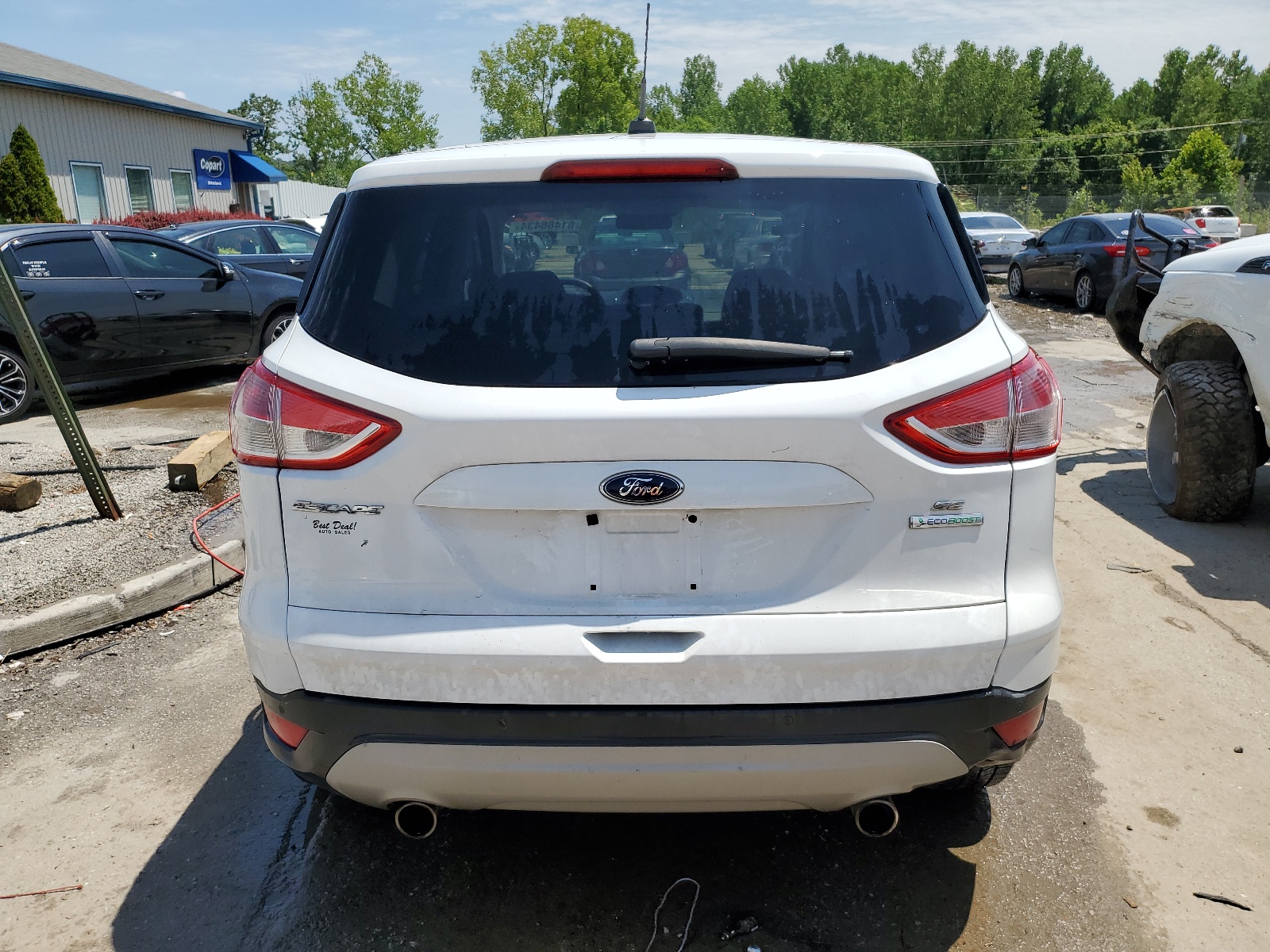 1FMCU0GX7DUA73929 2013 Ford Escape Se