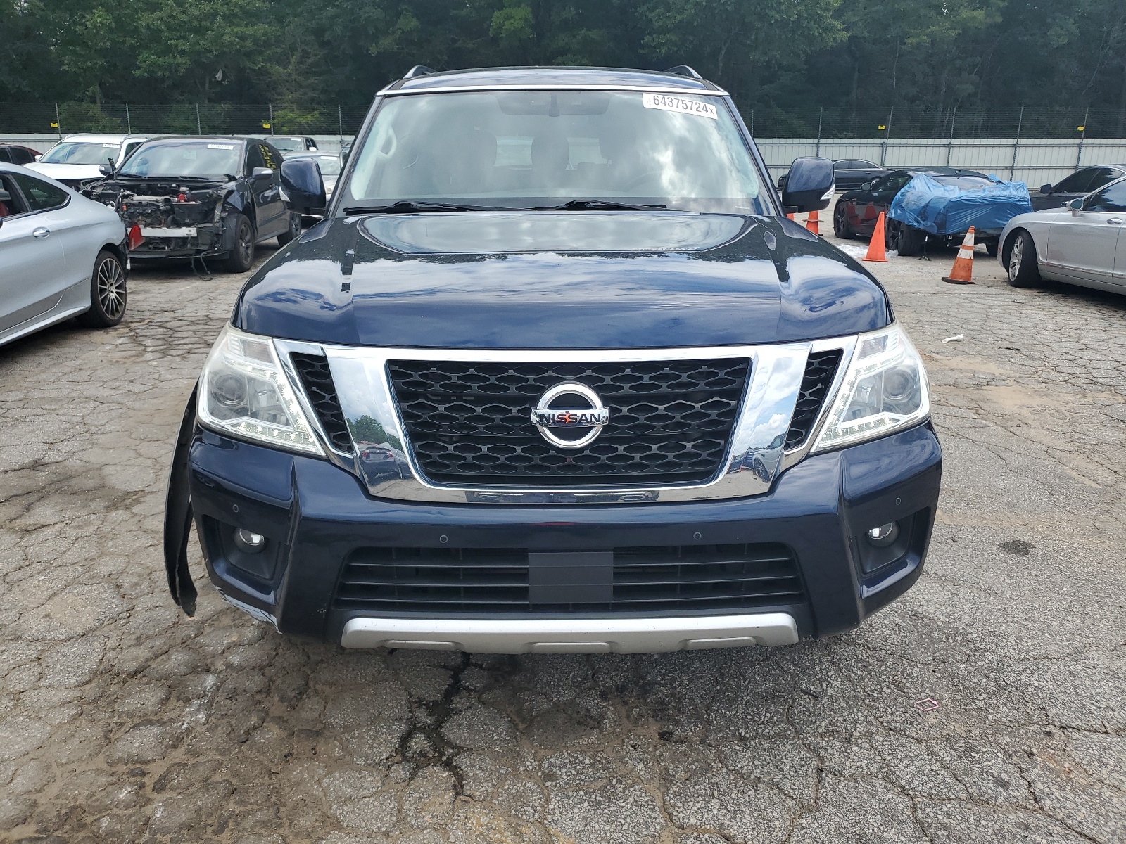 2018 Nissan Armada Sv vin: JN8AY2ND8J9051977