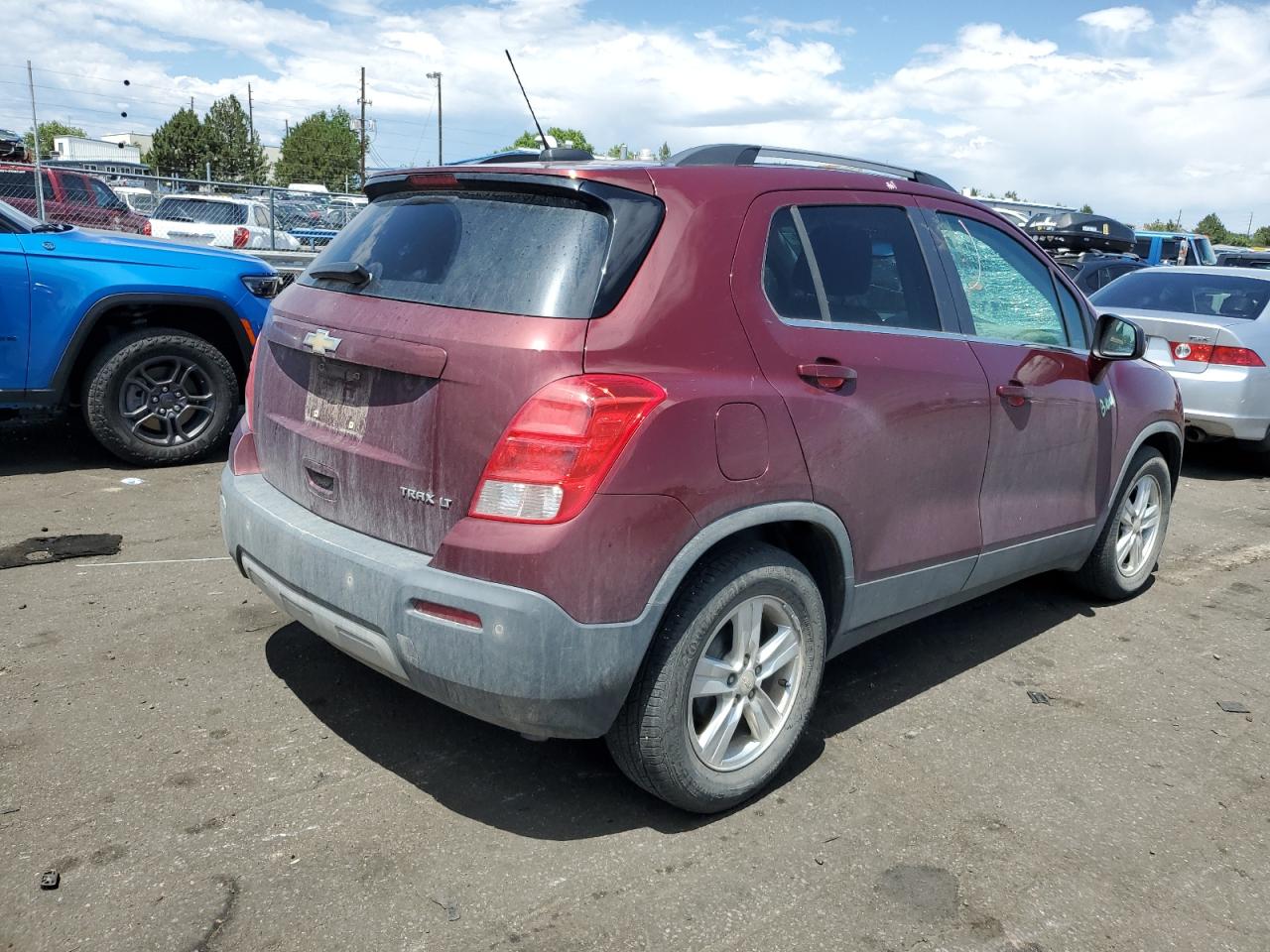2016 Chevrolet Trax 1Lt VIN: 3GNCJLSB5GL222824 Lot: 62312834