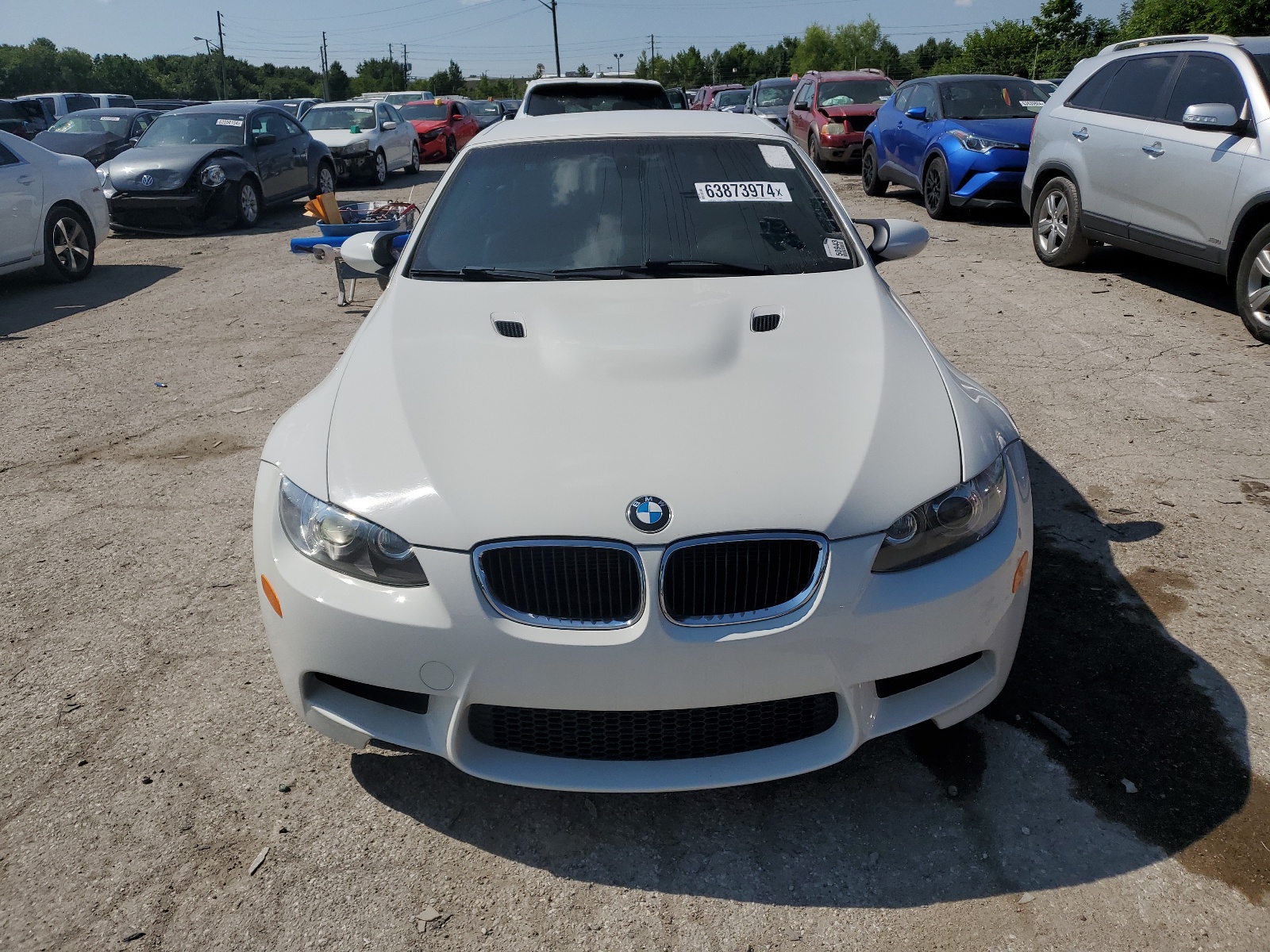 2012 BMW M3 vin: WBSDX9C58CE784663