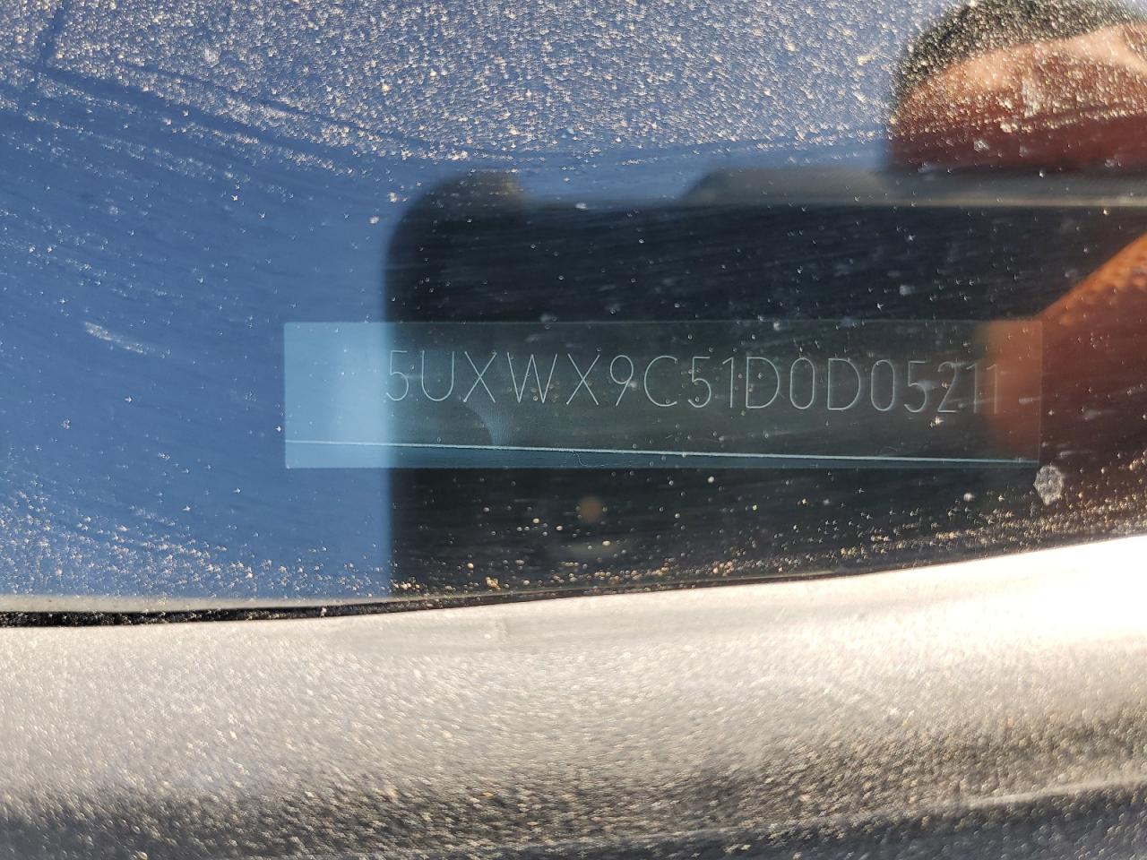 2013 BMW X3 xDrive28I VIN: 5UXWX9C51D0D05211 Lot: 64611744