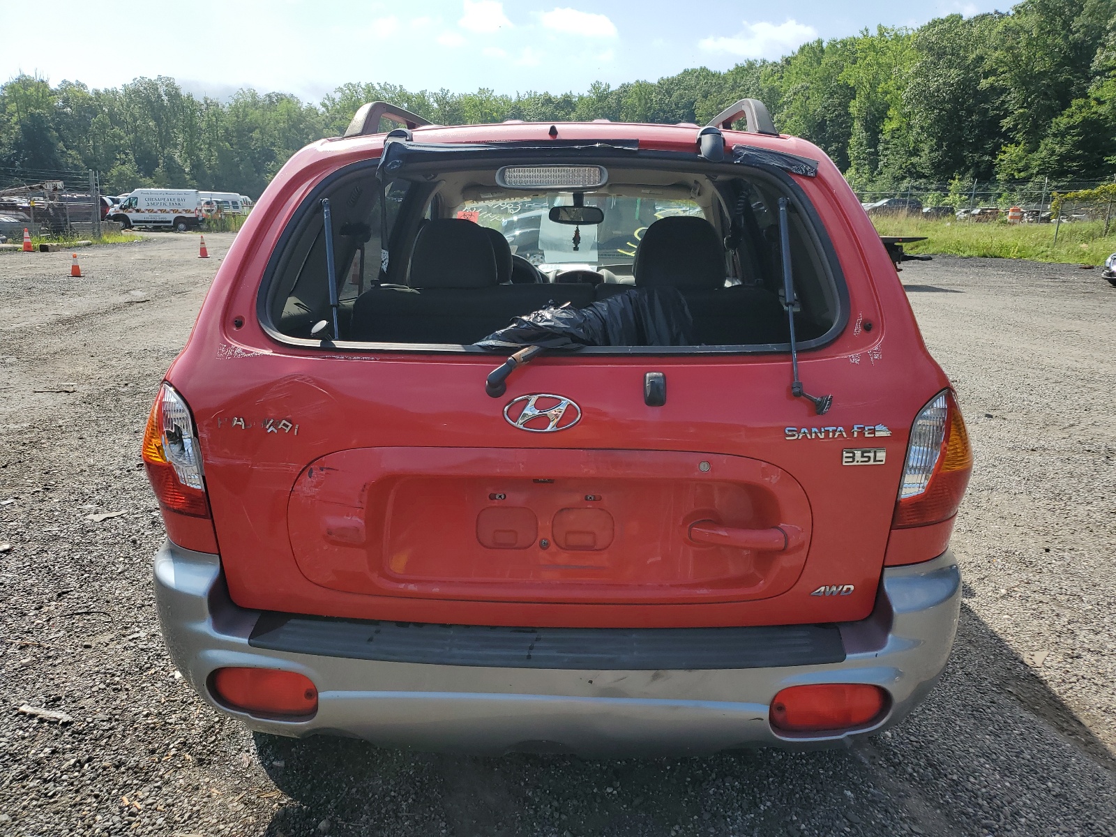 KM8SC73E14U702046 2004 Hyundai Santa Fe Gls