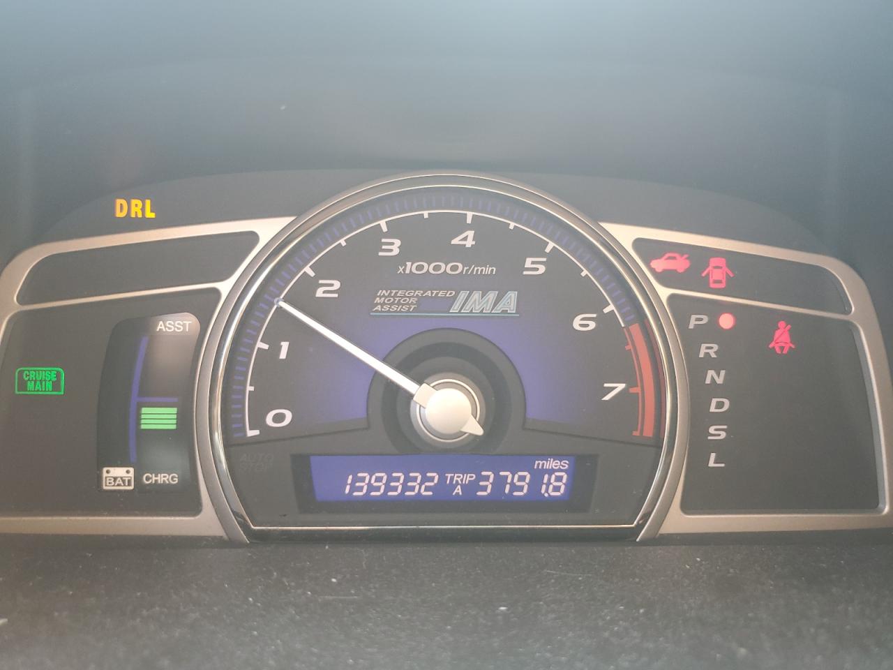 2009 Honda Civic Hybrid VIN: JHMFA36299S006171 Lot: 63463064