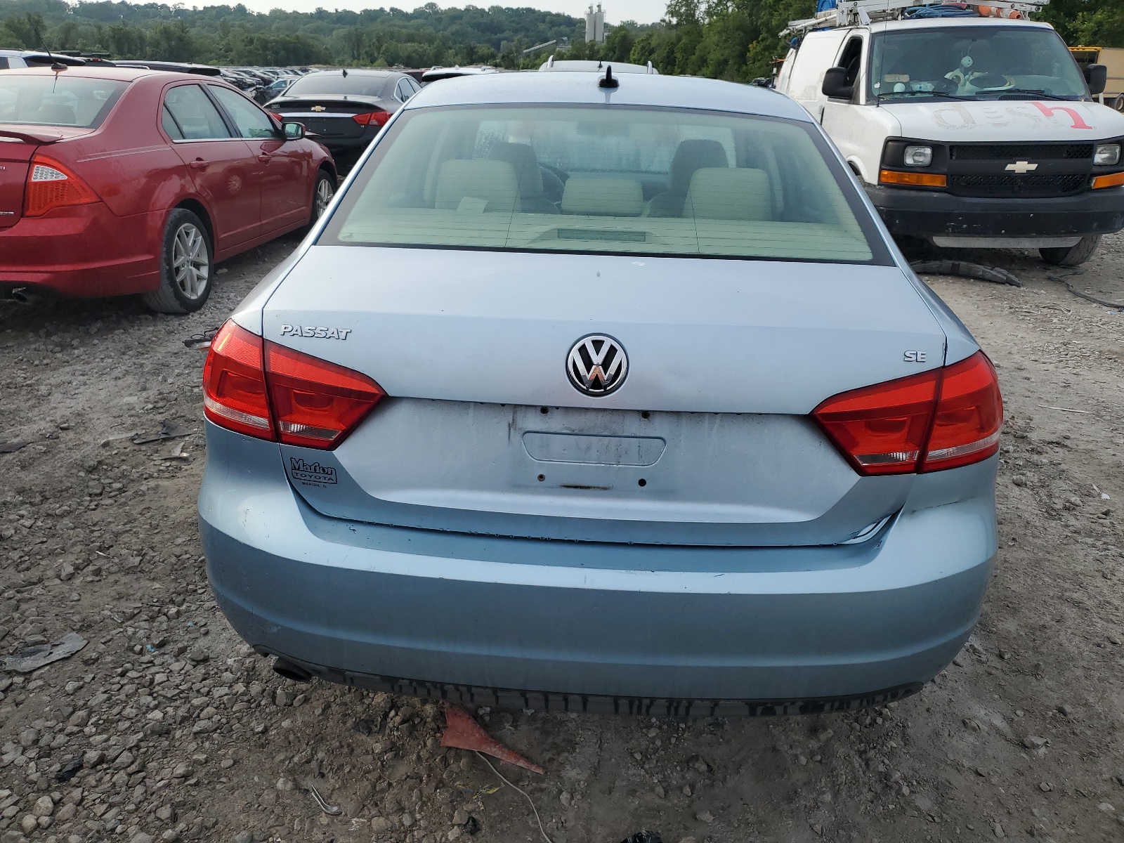 1VWBH7A36CC049948 2012 Volkswagen Passat Se