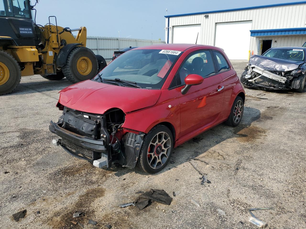 2012 Fiat 500 Sport VIN: 3C3CFFBR9CT112396 Lot: 63661664